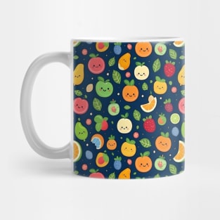 Cute fruit with doodle style Mug